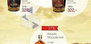 Сеть алкомаркетов Винная карта на проспекте Ленина