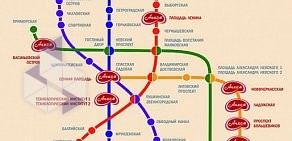 Сеть магазинов мясной и колбасной продукции Анком на метро Спасская