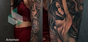 Тату-студия Tattooed Sinner на Огородной улице в Батайске 