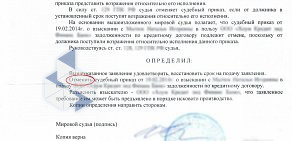 Юридическая компания Защита прав заемщика на Локомотивной улице