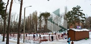 Ледовый каток в парке Алые Паруса