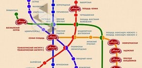 Сеть магазинов мясной и колбасной продукции Анком на метро Гражданский проспект