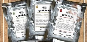 Магазин по продаже корма для кошек SUPERPET на улице Героев Панфиловцев