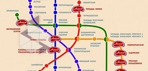 Сеть магазинов мясной и колбасной продукции Анком на улице Генерала Симоняка, 10