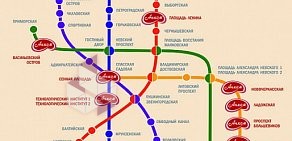 Сеть магазинов мясной и колбасной продукции Анком на Индустриальном проспекте, 30/23