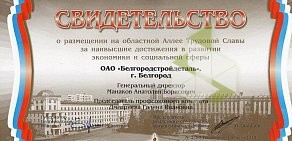 Производственная компания Белгородстройдеталь на улице Мичурина