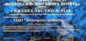 Производственная компания Белгородстройдеталь на улице Мичурина