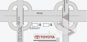 Автосервис официального дилера Тойота Центр Каширский на МКАДе