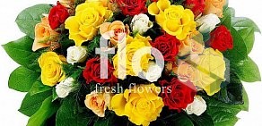 Сеть цветочных салонов Flo fresh flowers на улице Дуси Ковальчук