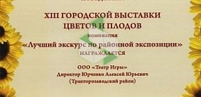 Агентство праздников Театр игры на проспекте Победы