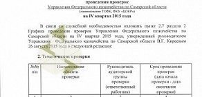 Управление Федерального казначейства по Самарской области на Кишинёвской улице