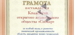 Производственно-торговая компания СИБИАР в Ленинском районе