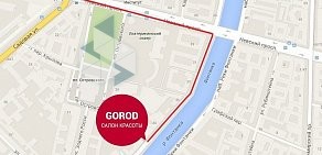 Салон красоты GOROD на набережной реки Фонтанки