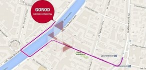 Салон красоты GOROD на набережной реки Фонтанки