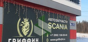 Магазин автозапчастей для грузовых автомобилей Scania Гриффин