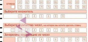 Киоск по продаже лотерейных билетов Омское спортлото на улице Красный Путь