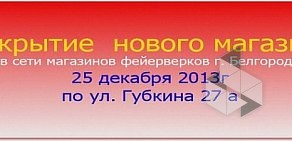 Сеть магазинов салютов и фейерверков Гелиос на улице Губкина