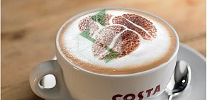 Кофейня Costa Coffee в аэропорту Казань, в зоне вылета международных рейсов