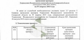 Управление Федерального казначейства по Самарской области в Новокуйбышевске