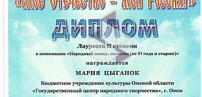 Дворец им. А.М. Малунцева Государственный центр народного творчества Омской области