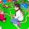 Детская игровая развивающая площадка Паровозово на улице Дарвина
